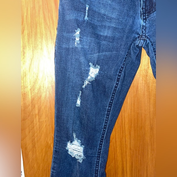 Distressed Denim Slim-Fit Jeans, Big Boys - Picture 3 of 5